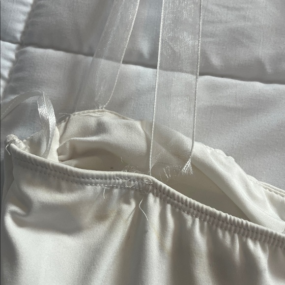 Princess Polly White Bodysuit with Ribbon Straps 2 - Picture 9 of 9